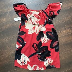 Red Dress Boutique off the shoulder dress